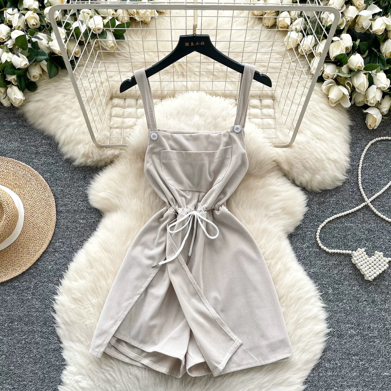 Fufill your desires corduroy jumpsuit JRZZ642 images